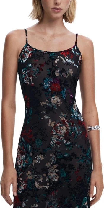 Fustan Desigual femra, i zi