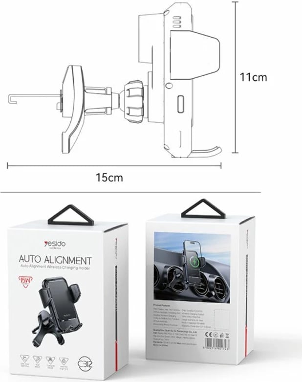 Mbajtes Telefoni Ne Ventilator