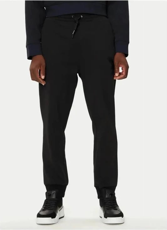 Pantallona sportive për meshkuj Armani Exchange, të zeza