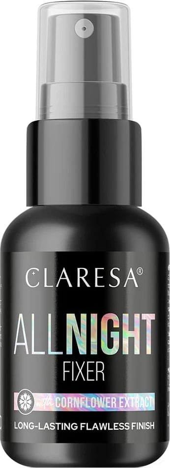 Spray fiksues grimi Claresa All Night Fixer për femra, 50ml