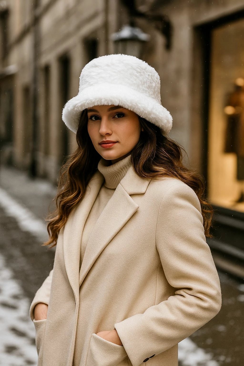 Kapelë për gra Jumeon, Spk1102-1, ecru