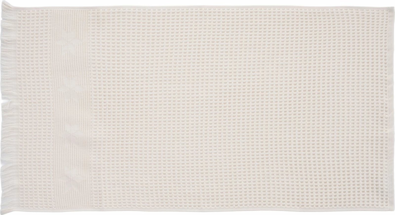 Set peshqirësh banje (2 copë), Mijolnir, Sara, ngjyrë ecru