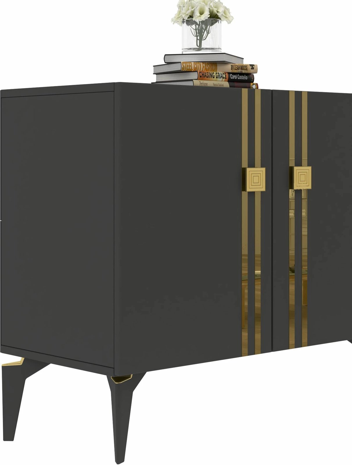 Konsolë Skye Decor, Bahar KB150, antracit