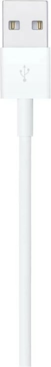 Kabllo Apple Lightning në USB, 1m, e bardhë