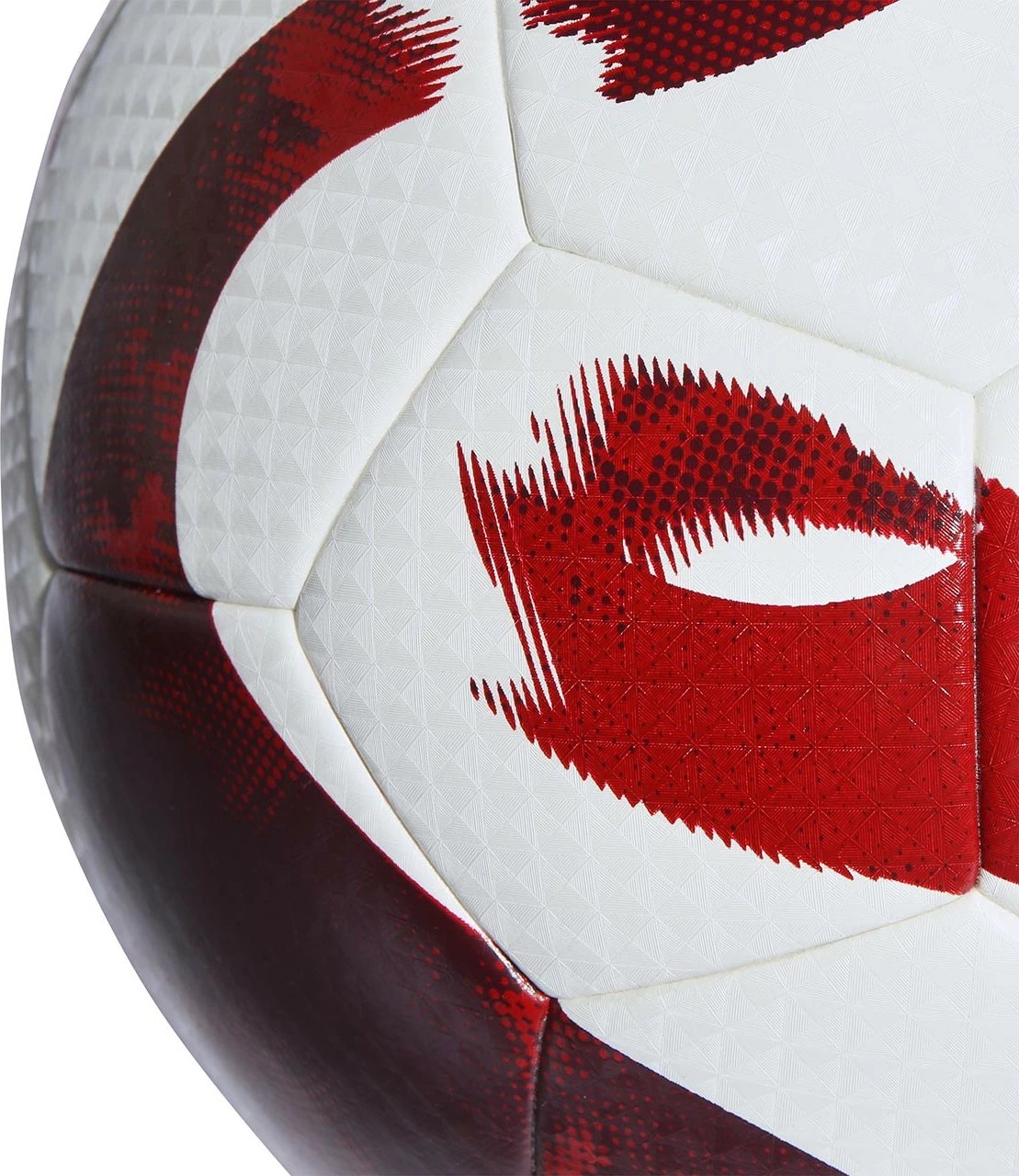 Top futbolli adidas për meshkuj, bardhë-kuq