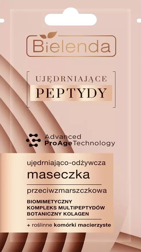 Maskë për fytyrë Bielenda Firming Peptides Firming-Nourishing Anti-Wrinkle për femra 8g