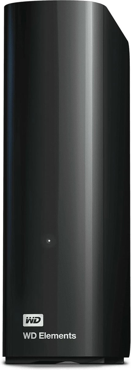 HDD Western Digital Elements Desktop, 12 TB, 3.2 Gen 1, e zezë