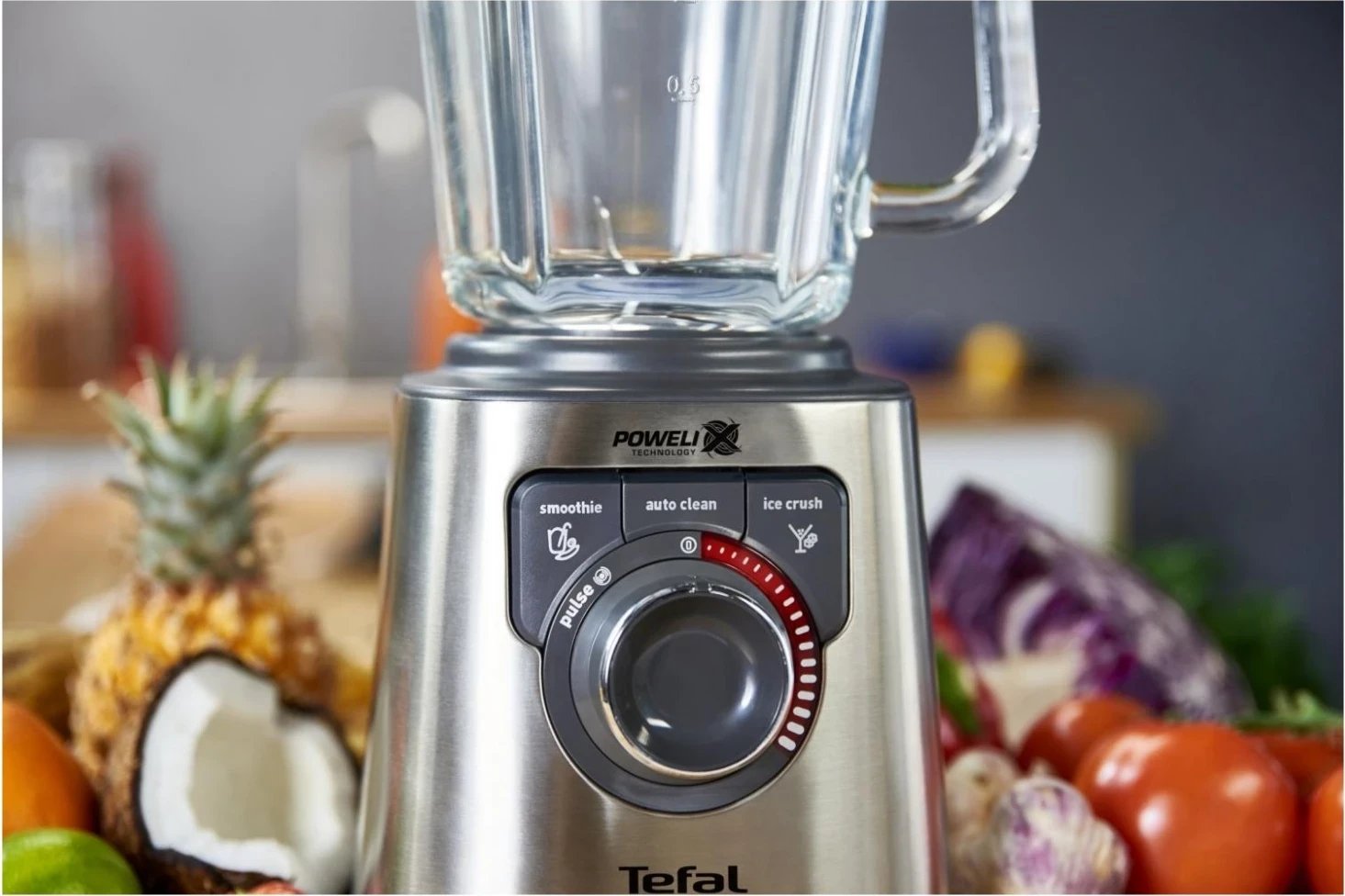 Blender Tefal Perfect Mix+ BL811D38, 1.5L, 1200W, i argjendtë