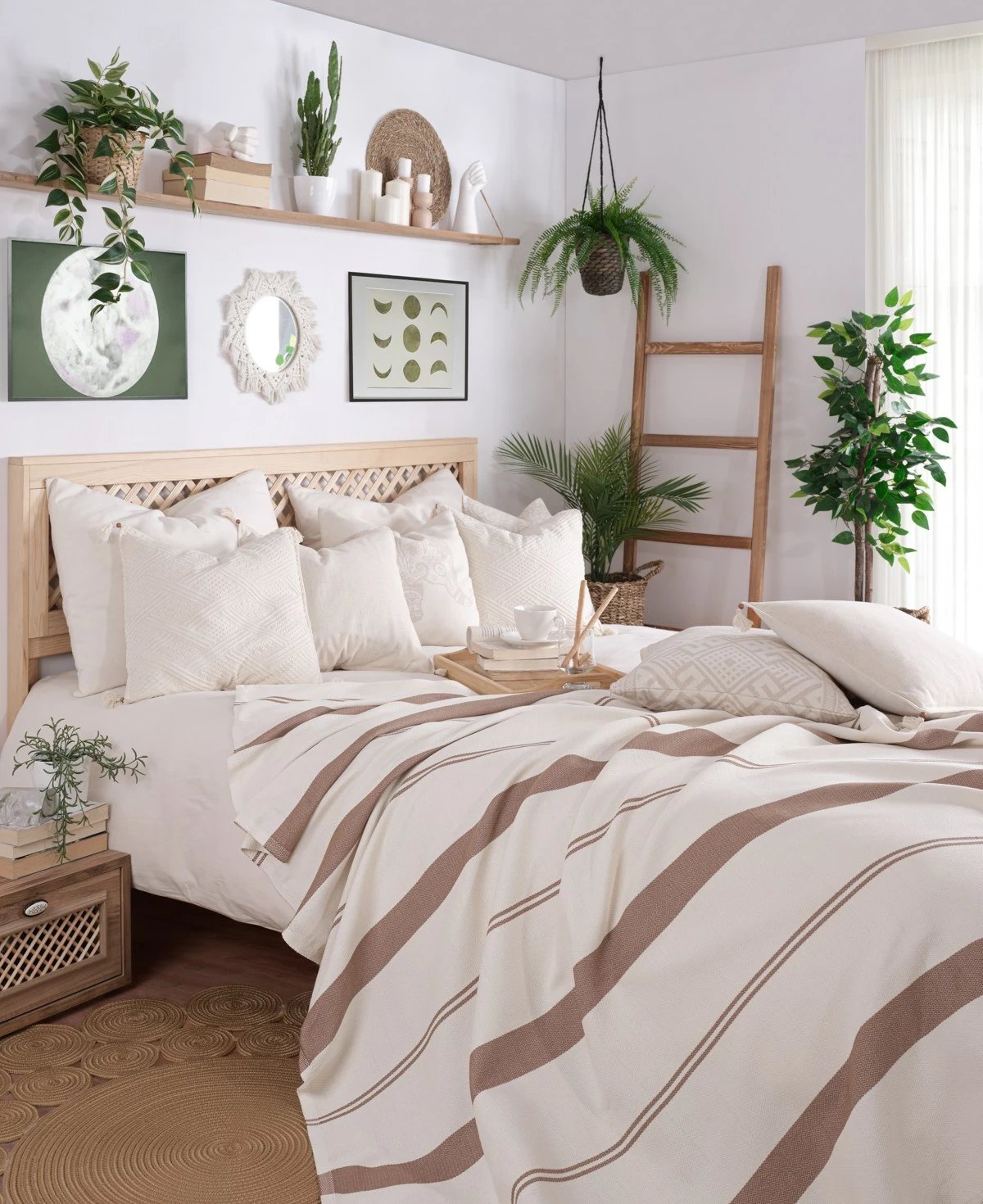 Batanije Double Pique Lizbon, ngjyrë camel