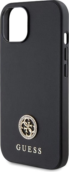 Mbështjellës Guess GUHCP15MPS4DGPK për iPhone 15 Plus 6.7", i zi, hardcase Mbështjellës Guess GUHCP15MPS4DGPK për iPhone 15 Plus 6.7", i zi, hardcase