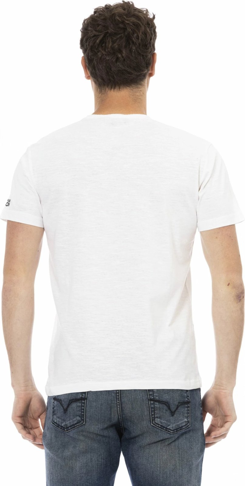 Maicë për meshkuj Trussardi Action, e bardhë