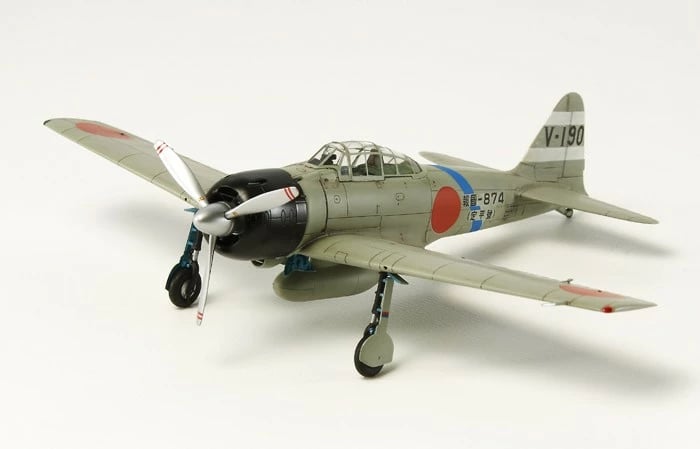 Model plastik aeroplani Tamiya Mitsubishi A6M3 Zero 1:72