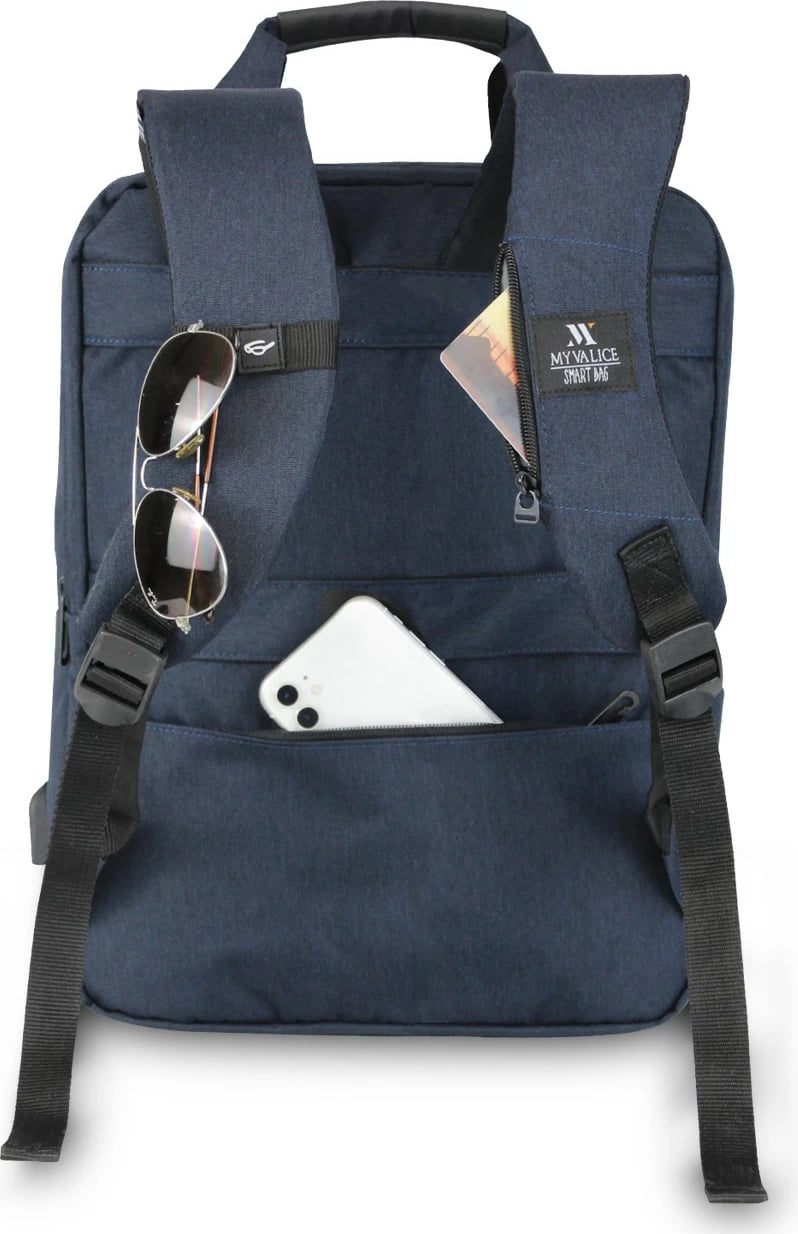 Çantë laptopi Zoozie Bags, ngjyrë e kaltër e errët, 2218 Çantë laptopi Zoozie Bags, ngjyrë e kaltër e errët, 2218