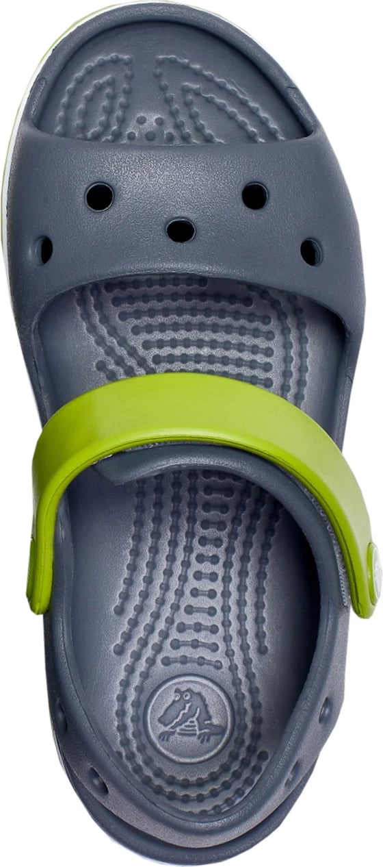 Sandale për fëmijë Crocs, gri-jeshile