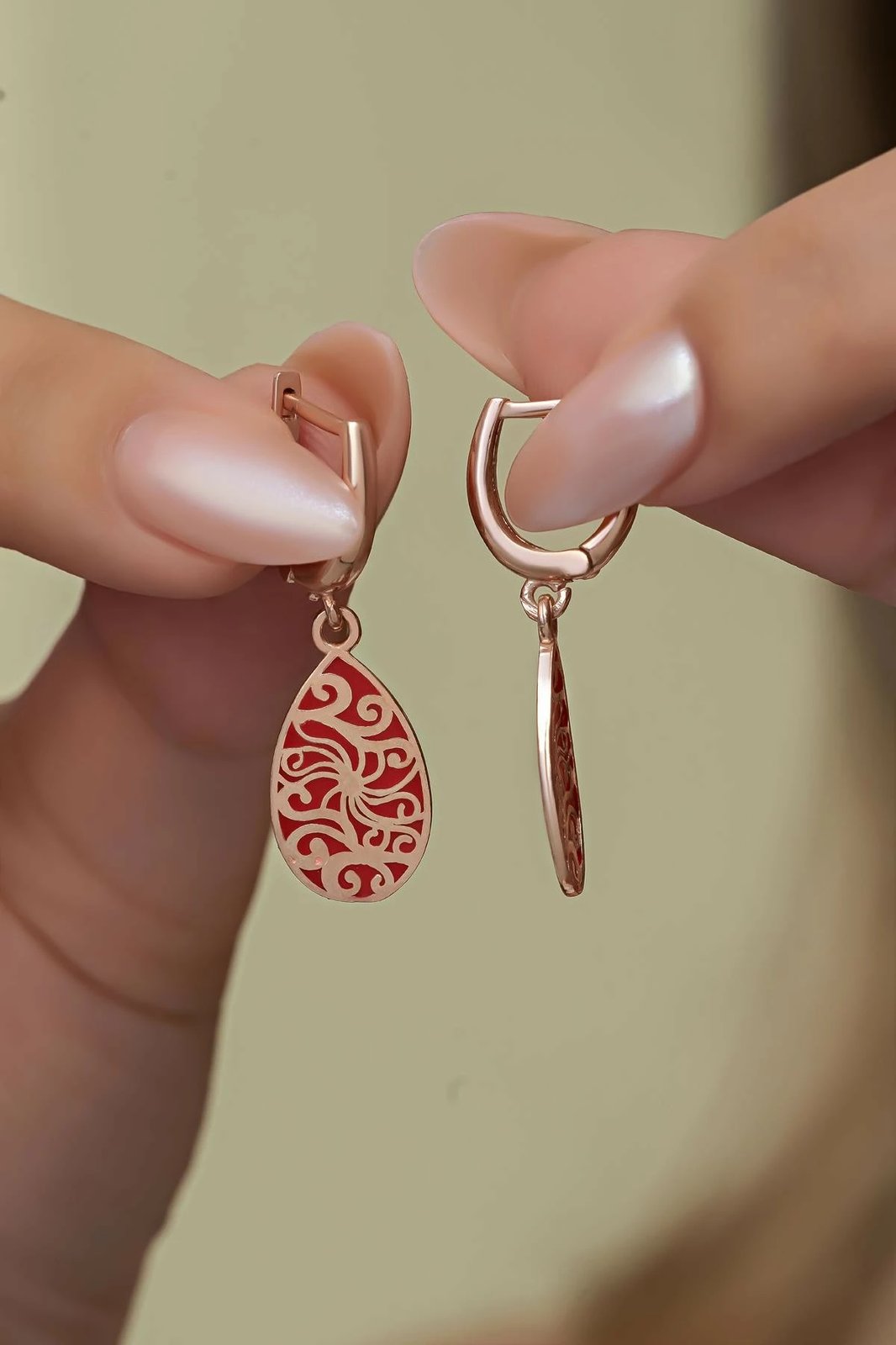 Vathë argjendi, ngjyrë rozë ari dhe e kuqe, Jumeon, NRZ999335