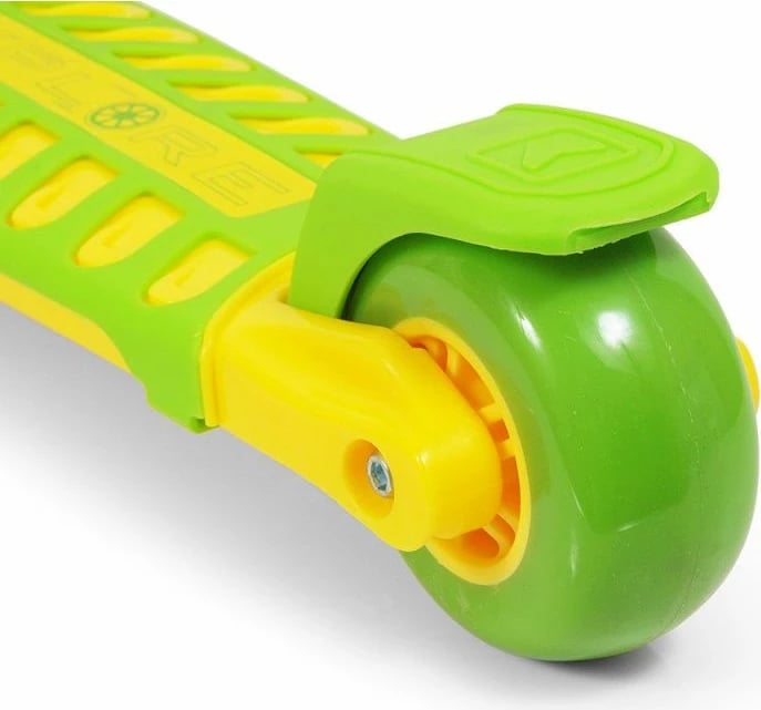 Trotinet për fëmijë SMJ, e gjelbër/ e verdhë 