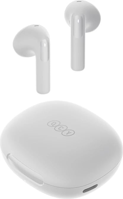 Kufje TWS QCY AilyBuds E20 HT13, Bluetooth 5.4, me mikrofon, të bardha Kufje TWS QCY AilyBuds E20 HT13, Bluetooth 5.4, me mikrofon, të bardha