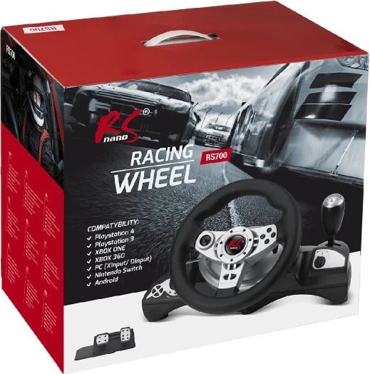 Timon & pedale NanoRS RS700 Timon & pedale NanoRS RS700