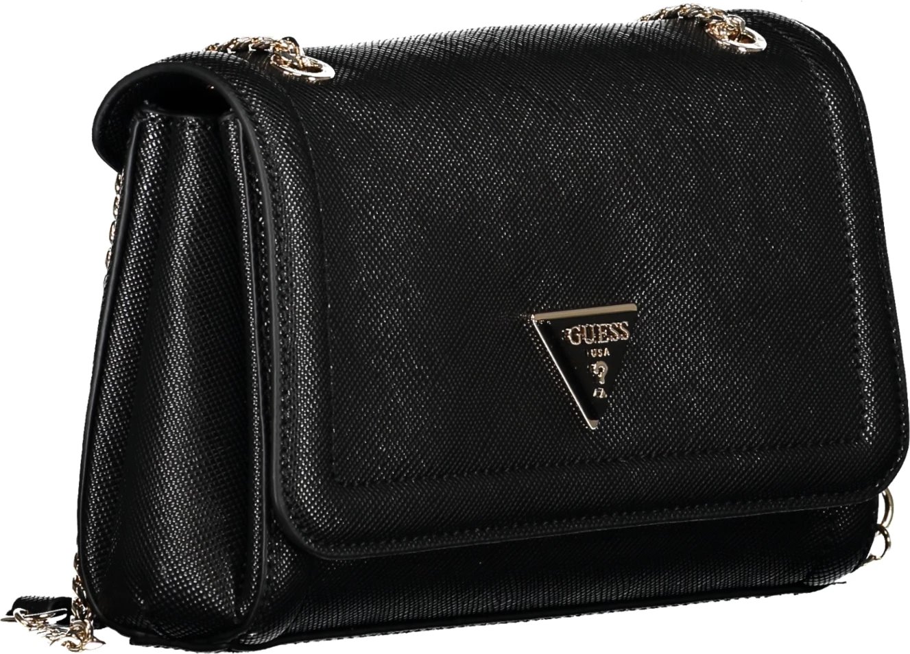 Çantë për femra GUESS JEANS NOELLE, e zezë