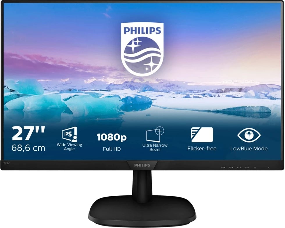 Monitor Philips V Line 273V7QDAB/00, Full HD, 27", i zi 