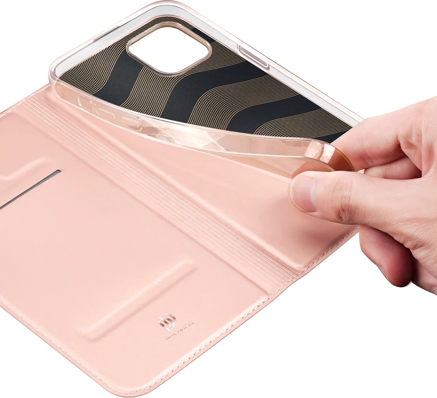 Mbështjellës Dux Ducis Skin Pro për iPhone 14 Plus, rozë Mbështjellës Dux Ducis Skin Pro për iPhone 14 Plus, rozë