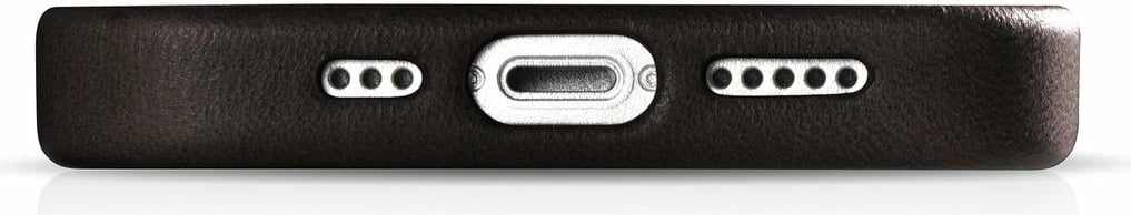 Mbështjellës iCarer Oil Wax Premium për iPhone 14 Plus, lëkurë natyrale, MagSafe, Kafe