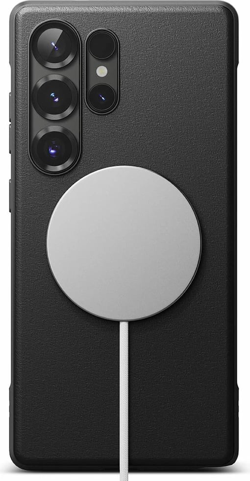 Mbështjellës Ringke Onyx MagSafe për Samsung Galaxy S25 Ultra, i zi