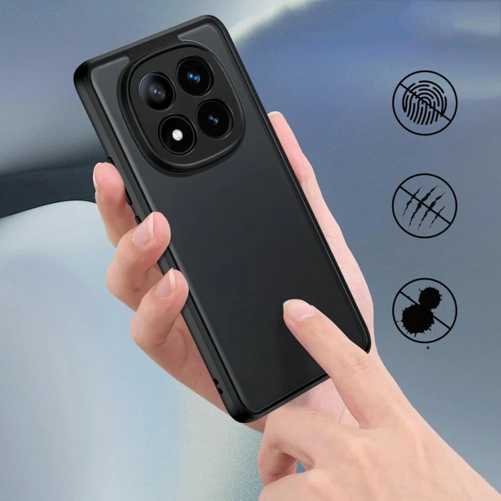 Mbështjellës Tech-Protect MagMat për Xiaomi Redmi Note 14 Pro 5G / Poco X7 5G, i zi, mat