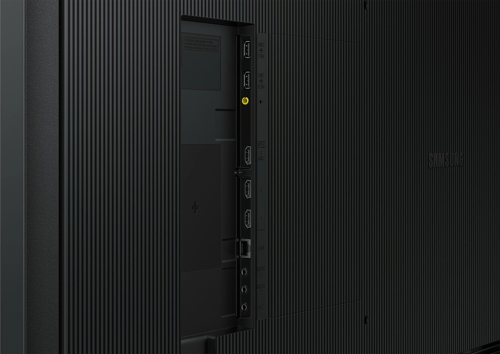 Ekran Samsung QB85C, Digital Signage, 85", LCD, 4K, Wi-Fi, Charcoal Black