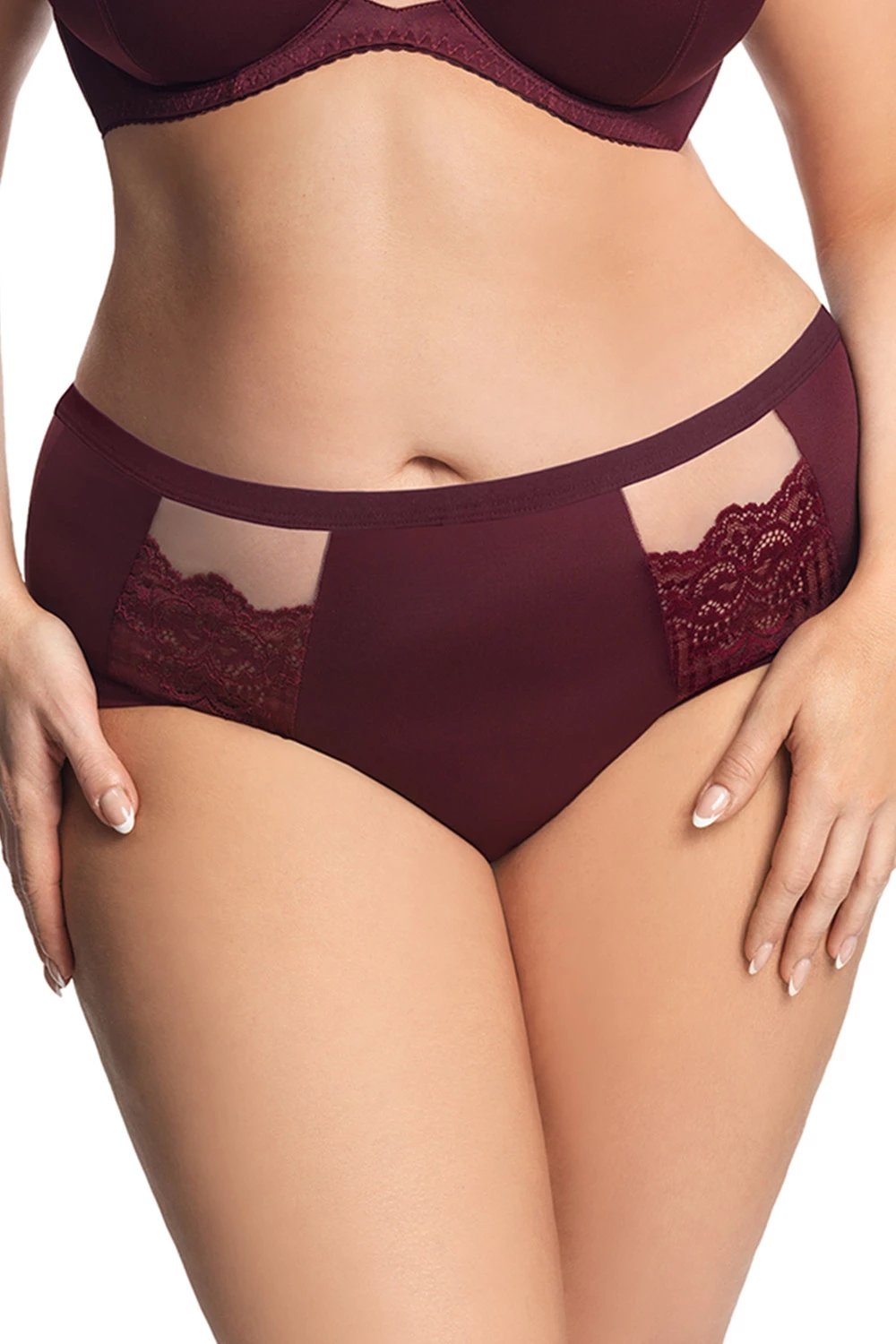 Të brendshme femra Gorsenia Lingerie 161778, të kuqe