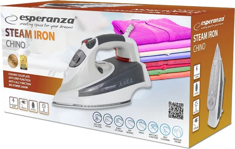 Hekur për hekurosje Esperanza EHI009, 2400 W