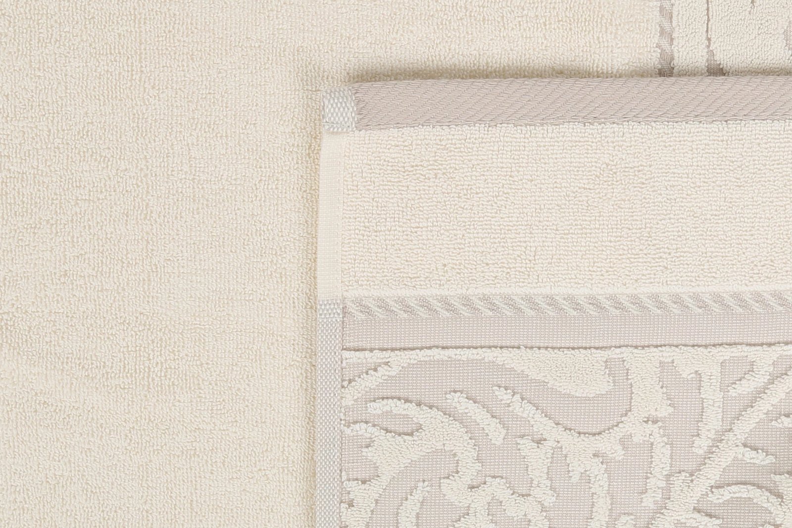 Set peshqirësh duarsh (2 copa), Mijölnir, Sultan, krem