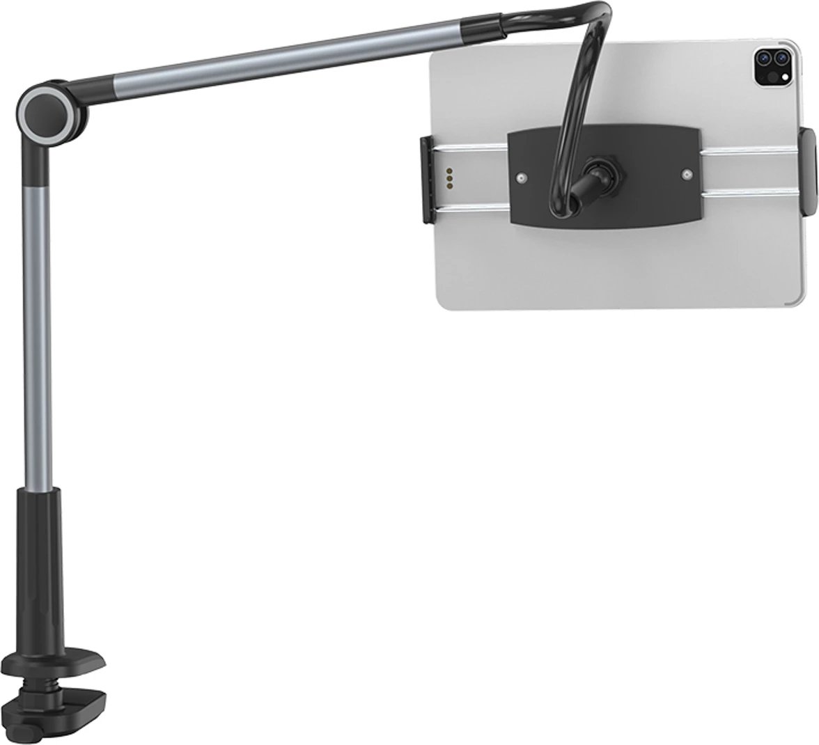 Mbajtës tavoline Baseus Otaku, për telefon/tablet, rrotullues, i rregullueshëm, gri