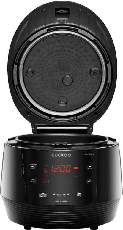 Gatuese orizi – multicooker, Cuckoo CMC-QAB549S, 5 L, e zezë