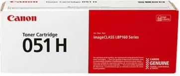 Toner Canon 051H 2169C002 rendiment i lartë 4100 faqe e zezë