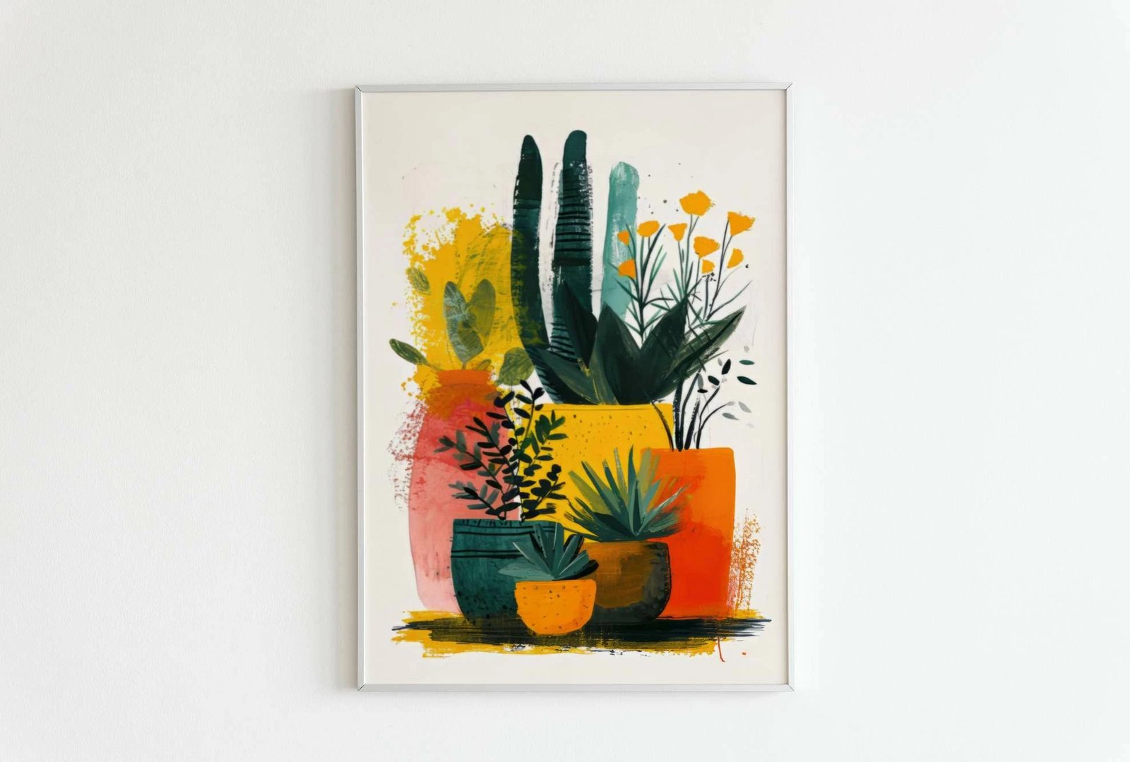 Pikturë dekorative me kornizë MDF, Wallity, Mp-00115, 40x50cm