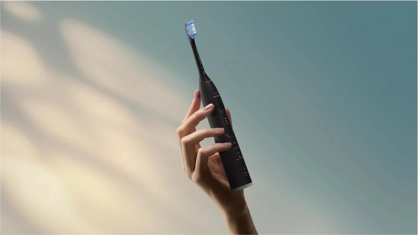 Furçë dhëmbësh sonike Philips Sonicare 7100 HX7421/01, Bluetooth, e zezë