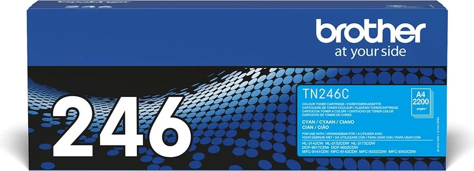 Toner Brother TN-246C cyan deri 2200 faqe Toner Brother TN-246C cyan deri 2200 faqe