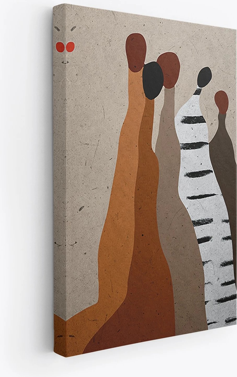 Set pikturash dekorative në kanavacë, 3 copë, Wallity, Ersycnvs1, 50x70cm