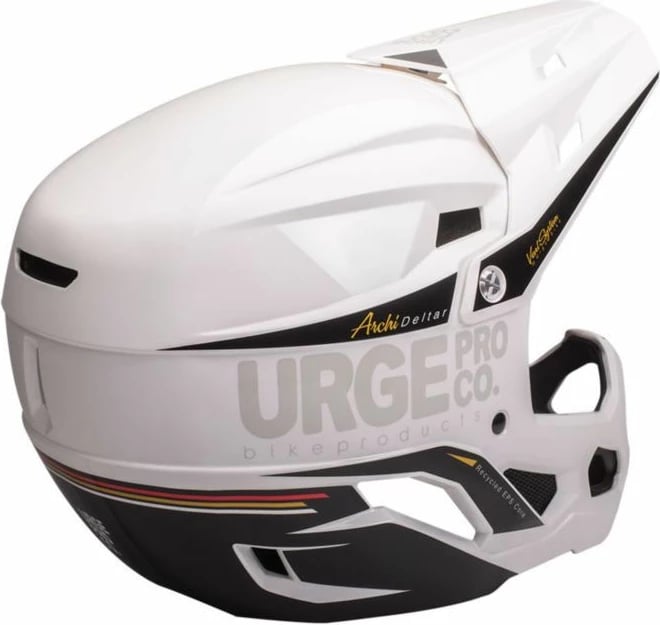 Helmetë për biçikletë URGE, të bardhë