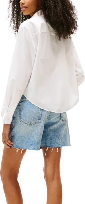 Këmishë Tommy Hilfiger Jeans femra e bardhë