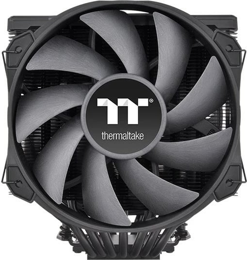 Kasë ftohëse për procesor Thermaltake TOUGHAIR 710, 2x140mm, 7 tuba bakri, TDP 250W, e zezë