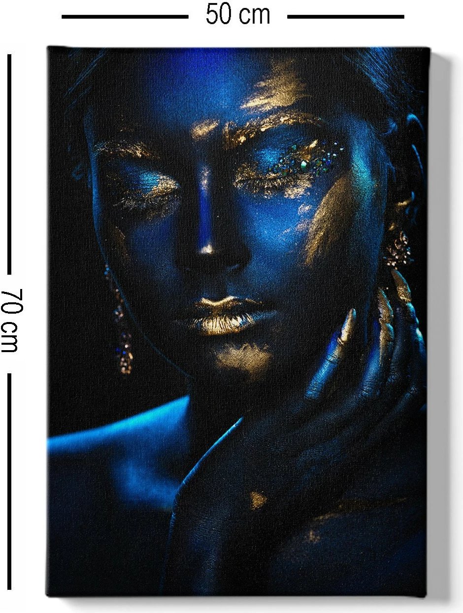 Pikturë dekorative në kanavacë, shumëngjyrëshe, 50x70cm