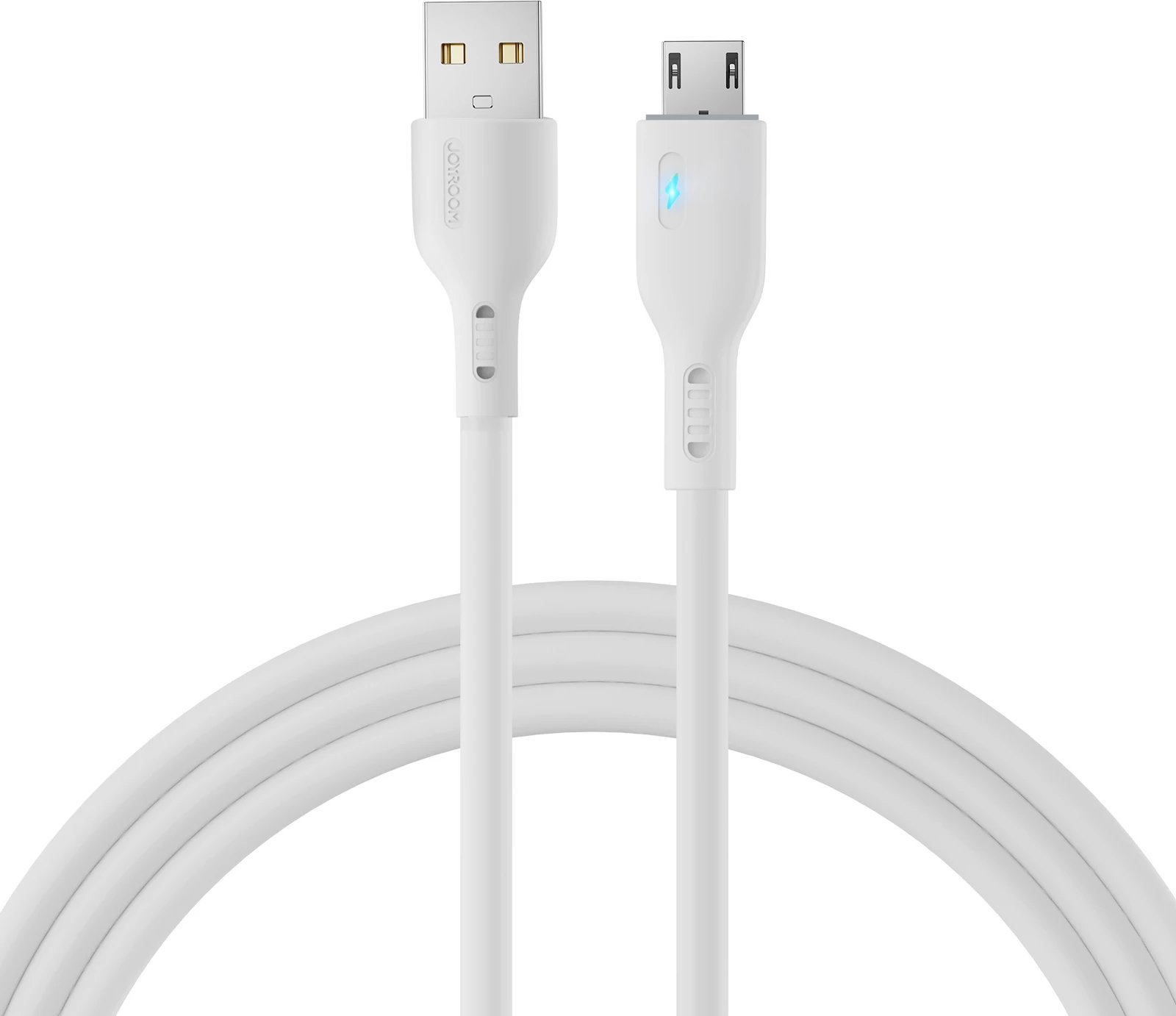 Kabllo Joyroom Premium Series A13, USB-A në micro USB, 2m, 2.4A, Bardhë