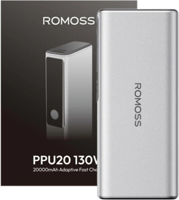 Powerbank Romoss PPU10, 10000mAh, 130W, argjendtë