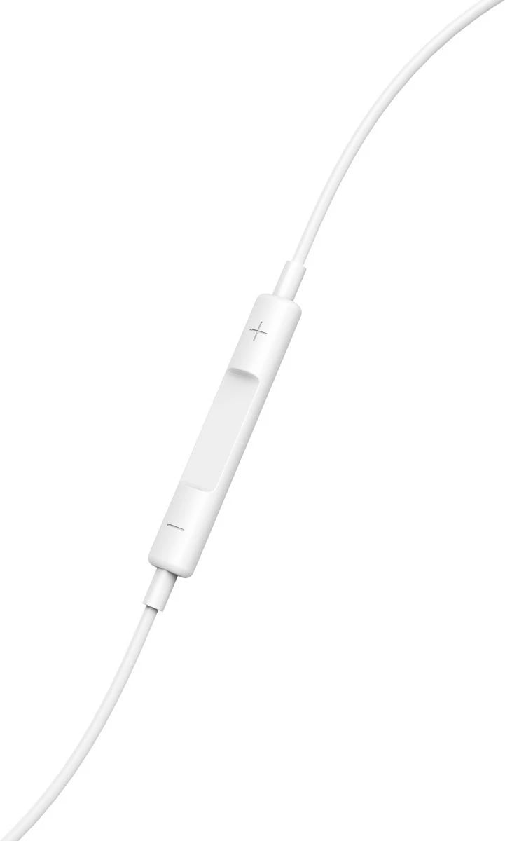Kufje in-ear Hama 221787 me lidhje Lightning, me mikrofon dhe kontroll volum, kabllo 1.2 m, stereo, të bardha