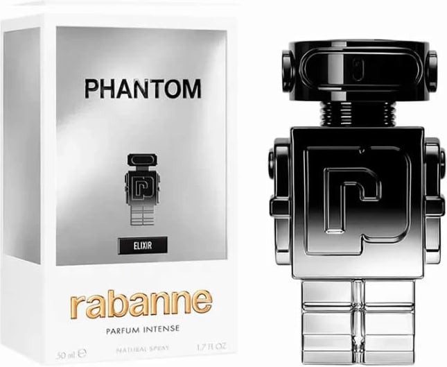 Eau de Parfum për meshkuj Rabanne Phantom Elixir, 50ml Eau de Parfum për meshkuj Rabanne Phantom Elixir, 50ml