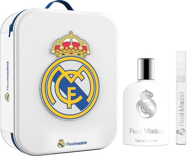 Eau de Toilette për fëmijë Real Madrid Set 3 copë 100ml