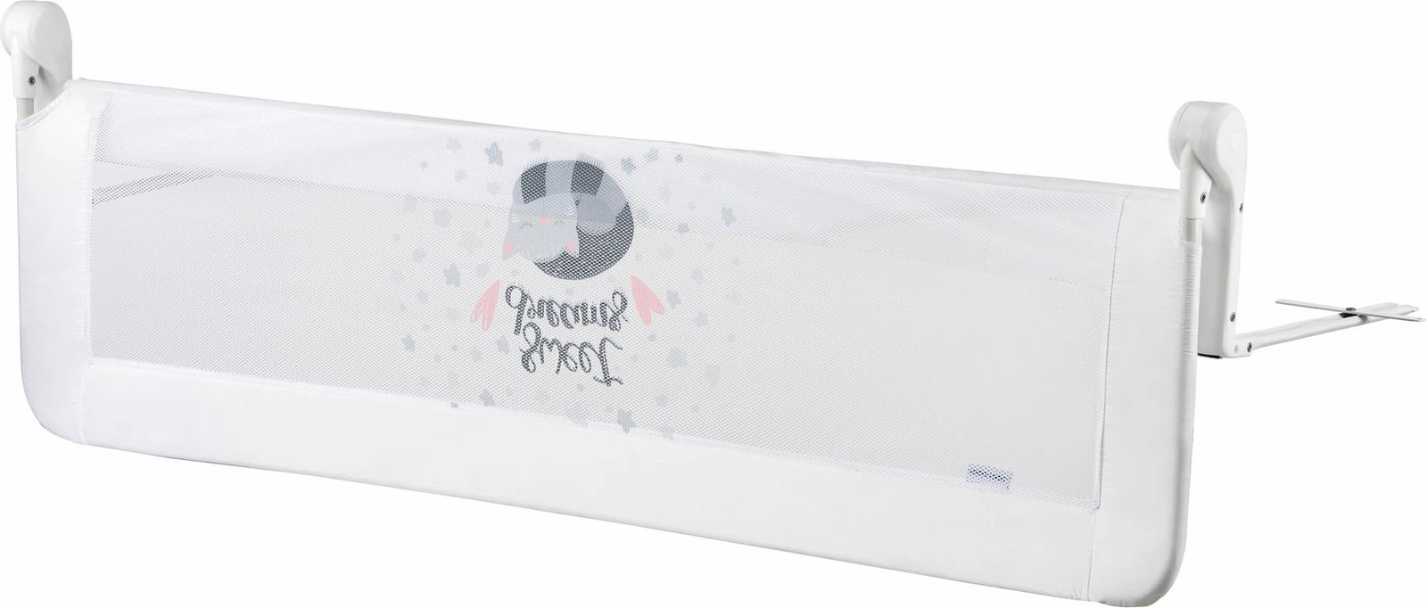 Parmak i bardhë sigurie për shtrat, Evila Originals, Kedicik, 150x65x2cm