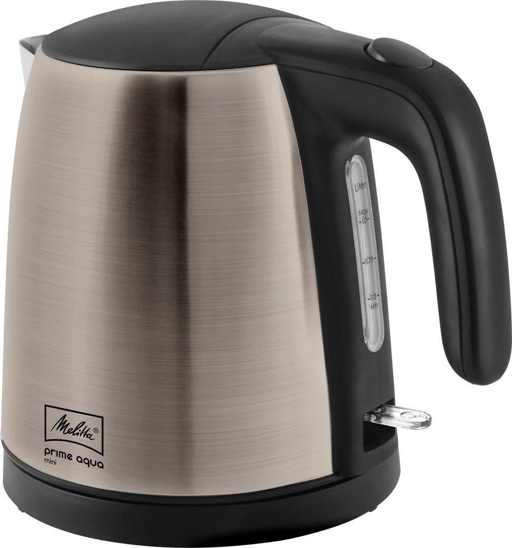 Çajnik elektrik Melitta PRIME AQUA MINI, 1 L, Gri